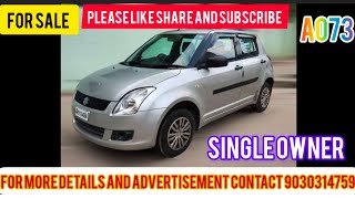 Maruti Swift VXI Model 2008 Valid 2029 For More Details And Advertisement Contact 9030314759 [upl. by Naujad57]