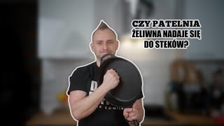 Patelnia żeliwna  sezonowanie i test [upl. by Atteynot]