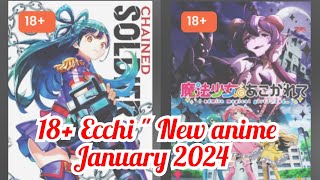 18Ecchi New anime January 2024 Hindi  Winter Anime 2024 [upl. by Luemas225]