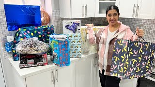 Unboxing Angad’s Birthday Gifts 🎁 Surprise Gift for Maninder [upl. by Meggy]