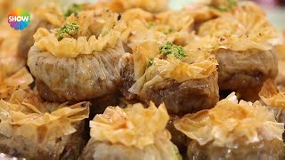 Kadayıflı Gül Baklava Tarifi [upl. by Odrautse408]