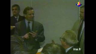 Clash Le Pen Vs Carignon Grenoble 1992 [upl. by Hnao]