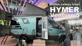 HYMER Venture S  Vision comes true Hymer presents the exclusive Venture S offroader [upl. by Nnire]