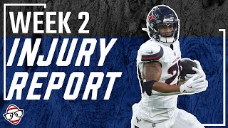 Pay Attention To These Fantasy Football Injury Updates [upl. by Sikko371]