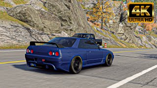 Nissan Skyline GTR R32 Twin Turbo 60FPS Gameplay  CarX Street 4K [upl. by Nyliuqcaj288]