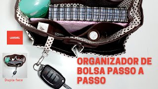 Organizador de bolsa passo a passo [upl. by Arraek]