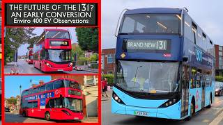 BRAND NEW FUTURE ALLOCATION Route 131s ENVIRO 400 EVs EXPLAINED Londons Electric Buses [upl. by Bobina]