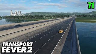 Road Infrastructure Upgrades  Transport Fever 2 [upl. by Ehsom]