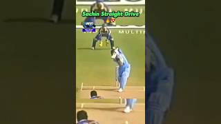 Sachin Perfect Straight Drive 🔥😍 shorts viral [upl. by Erdnaek]