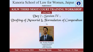 KSLW Third Moot Court Training Workshop [upl. by Furlani142]