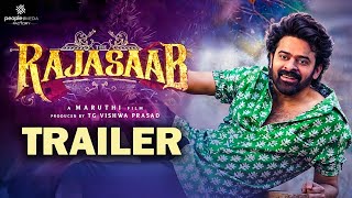 Raja Saab Official Trailer  Prabhas  Maruthi  Thaman S  Malavika Mohan  People Media Factory [upl. by Mittel]