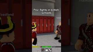 roblox coem coems funny british school relatable fight dahood coemsroblox robloxcoems [upl. by Acinaj]