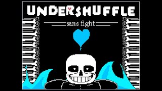 Neutral Undershuffle Sans Boss Fight  FANGAME [upl. by Cherry]