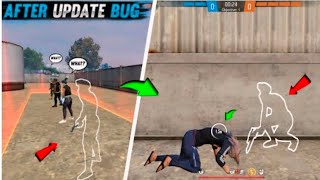 INVISIBLE TRICK IN FREE FIRE NEW UPDATE OB43  FREE FIRE INVISIBLE BUGMD total gaming 🎯 [upl. by Aubrette753]