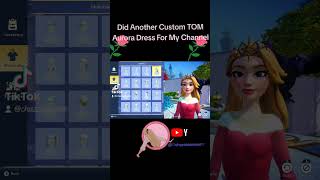 Custom TOM Princess Aurora Tut On My Channel For Disney Dreamlight Valley disneydreamlightvalley [upl. by Romney437]