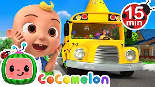 Wheels on the Birthday Bus 🥳 amp More Wheels On The Bus Songs  CoComelon 🍉  Nursery Rhymes [upl. by Magda]