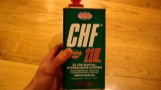 CHF 11S BMW e90e92 M3 Power Steering Fluid [upl. by Rycca359]