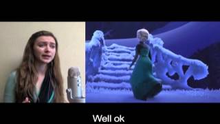 quotLet It Goquot from Frozen according to Google Translate PARODY [upl. by Ilhsa118]