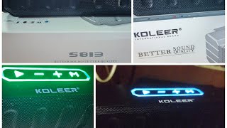 KOLEER S813 UNBOXING [upl. by Booth]