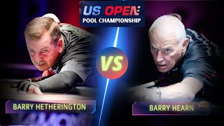 BARRY HETHERINGTON VS BARRY HEARN  2024 US OPEN POOL CHAMPIONSHIP billiards 9ballpool [upl. by Ammamaria]