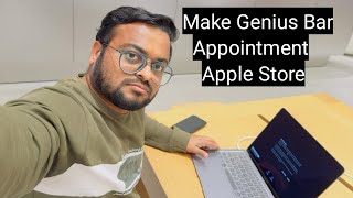 how to make appointment at the apple store  book apple appointment online  iphone or imac [upl. by Selig]