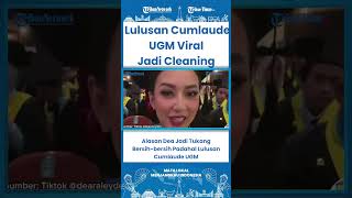 SHORT Alasan Dea Jadi Tukang Bersih bersih Padahal Lulusan Cumlaude UGM [upl. by Stillman]