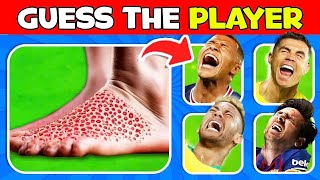 Who Got INJURY 😭🩸Football QuizComparison INJURY Moments of Football Player Messi Ronaldo [upl. by Eryn408]