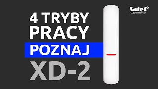 Różne możliwości dla Twojego systemu alarmowego Poznaj czujkę uniwersalną XD2  SATEL [upl. by Clareta724]