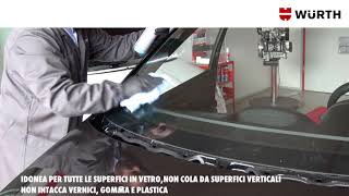 Detergente attivo per la pulizia dei vetri auto  Würth [upl. by Oyek]