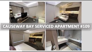 Hong Kong Causeway Bay Serviced Studio Apartment  香港銅鑼灣服務式住宅公寓  109 [upl. by Ocker]