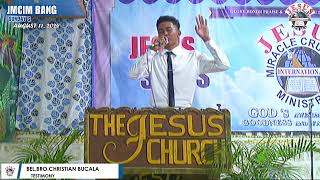 JMCIM Testimony  Beloved Bro Christian Bucala [upl. by Correy]