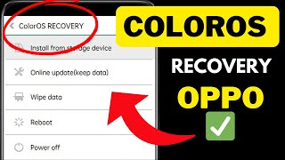 Oppo a5s ColorOS Recovery Problem  ColorOS Recovery OPPO  ColorOS Recovery [upl. by Niknar]