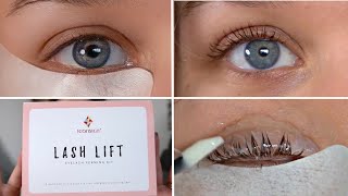 Eyelash lift review and tutorial [upl. by Hadsall]