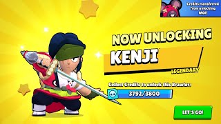 How to get KENJI 💯 How to unlock New Brawlers in Brawl Stars [upl. by Obidiah]