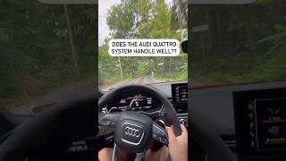 Audi Quattro system ⚡️⚡️ quattro audi audisports accelaration automobile foryou shorts [upl. by Eenahc]