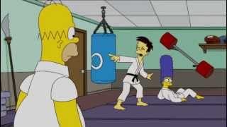 Homer Simpson Jujitsu [upl. by Yedarb]