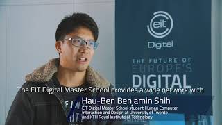 HauBen Why choose EIT Digital Master School [upl. by Kimmy]