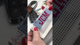 Needlepoint Finishing Stitch Binding Stitch [upl. by Ttenyl731]