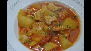 Poulet pommes de terre tomates cookeo [upl. by Buffo536]