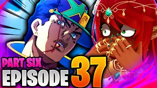 EVERYONE IS GOIN DOWN  JoJos Bizarre Adventure Part 6 Episode 37 Reaction [upl. by Dnalon]