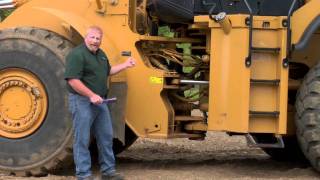 Cat® Wheel Loader  Daily Walkaround Inspection [upl. by Ellicec934]