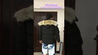 Canada Goose Wyndham Parka Black Shorts [upl. by Urbannal695]