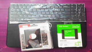 DELL Notebook Laptop Upgrade  SSD Hard Drive  amp  Keyboard Replacement [upl. by Estren]