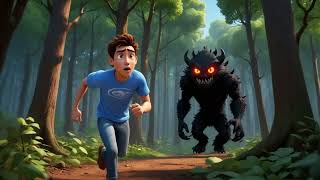 Simon and the Dark Creature storm darkcreature adventure legend friendship [upl. by Ilellan]