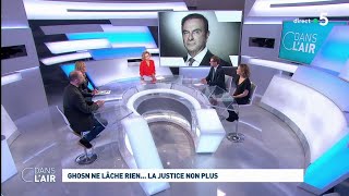 Ghosn ne lâche rien la justice non plus cdanslair 04042019 [upl. by Kele]