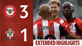 Brentford 31 Southampton  Extended Premier League Highlights [upl. by Musihc894]