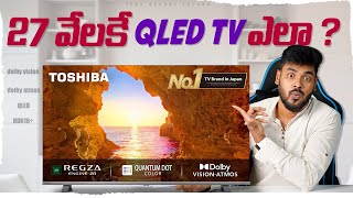 Toshiba QLED Smart TV 2024 Unboxing A MustSee Experience [upl. by Brause]