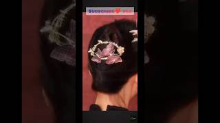 modern girl hairclip korean beautiful❤hairclip for girls and modern girls harestail❤❤ [upl. by Airdnaxila]