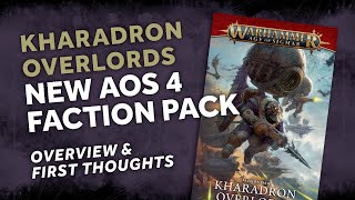 Aethercast  Kharadron Overlords AoS 4 Faction Pack First Thoughts [upl. by Dasie535]