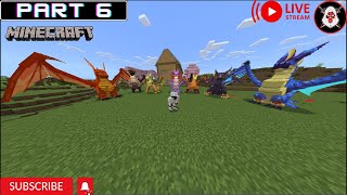 Minecraft dragon fire mod part 6 all new dragons [upl. by Nirel713]